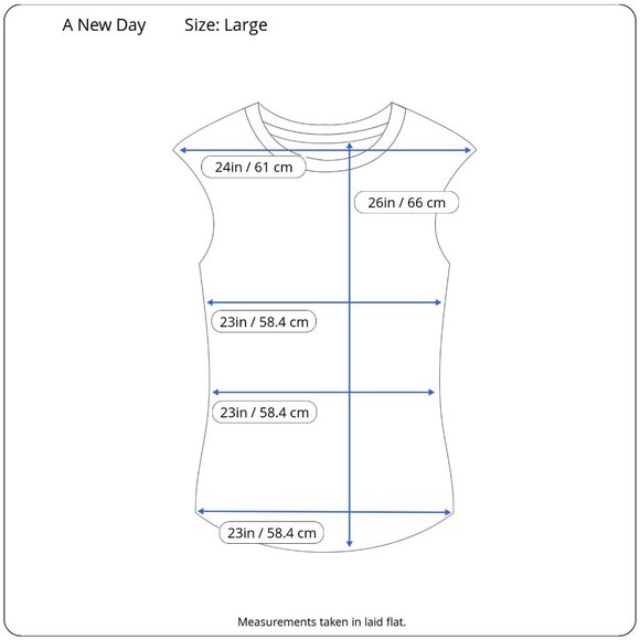 A New Day Womens Lime Green Loose-Fit T-Shirt Cap Sleeves Lightweight Size Large - Picture 4 of 9